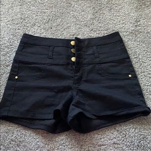Black shorts